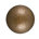 Natural Brass with Turned Leg