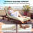 Chaise Lounge Cushion, 4" Thick Outdoor Lounge Chair Cushions with Non-Slip Ties, Waterproof and Fade Resistant Lounger Replacement for Patio, 26" x 80 ", Cream White-870667470-870667469