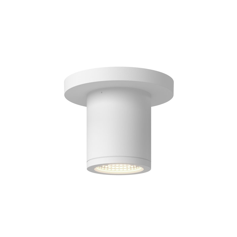 Nordic 1 - Light LED Flush Mount, 5 W, 3.5" H x 4.38" W x 4.38" D, White
