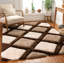 Geometric Shag Area Rug-1623663654