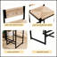 Ensemble de 2 tabourets de bar Honey