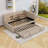 Twin Upholstered Daybed with USB Ports, Twin Trundle and Shelves-521187981