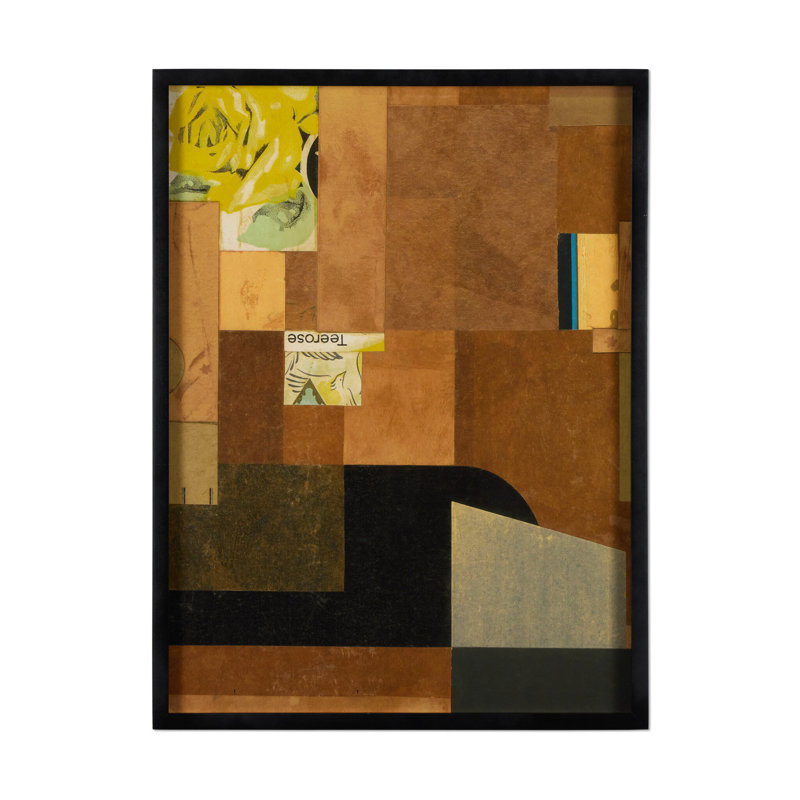 Tea Rose by Kurt Schwitters, 40"H x 30"W