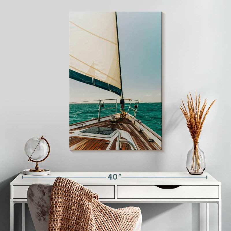 Mehar Caribbean Sailboat, 30" H x 20" W