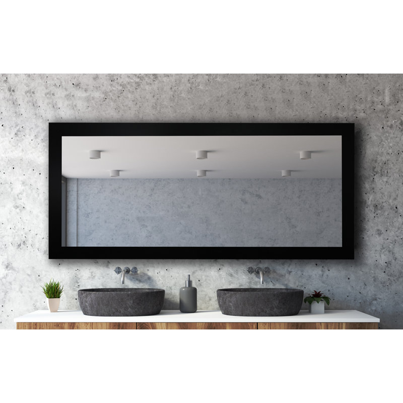 Mirror, 33" x 50", Black