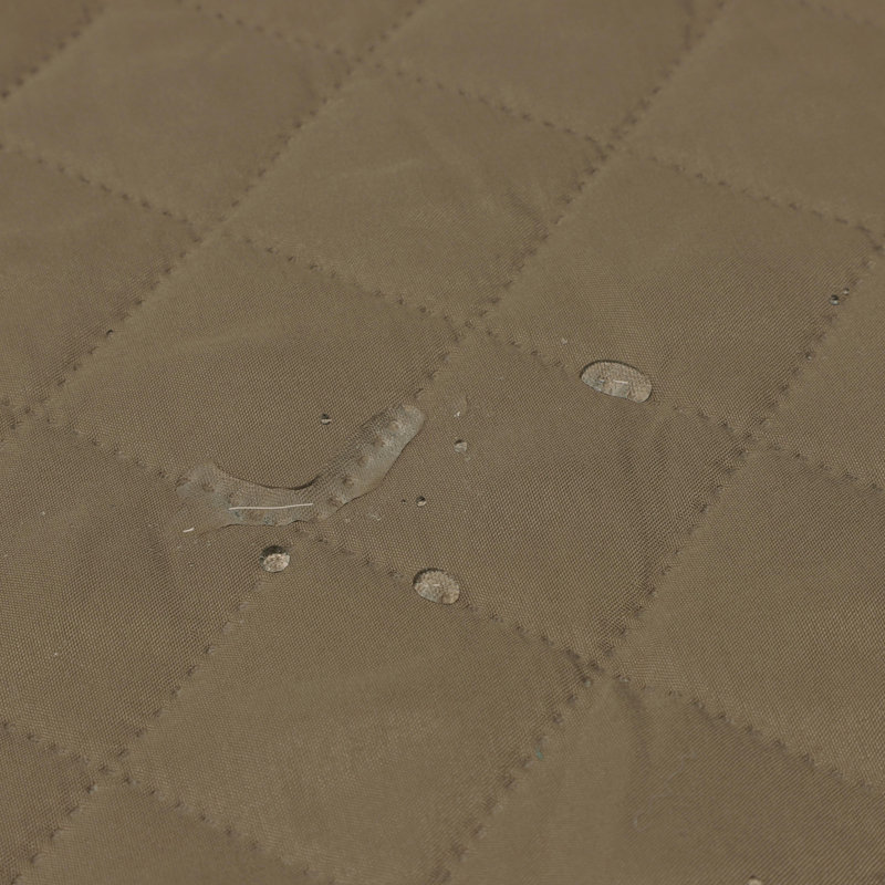 Housse pour futon à coussins carrés Allardt, Taupe