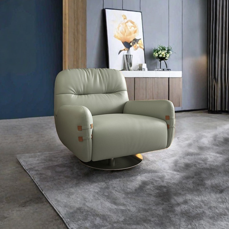 Sisyphus, Light Green Faux Leather