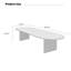 Table de conférence en bois massif moderne-1974751266