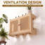 Boîte de rangement en bois pour Wi-Fi