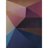 Interconnected Triangles 2 Print by Angel Estevez