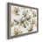 Toile avec cadre gris