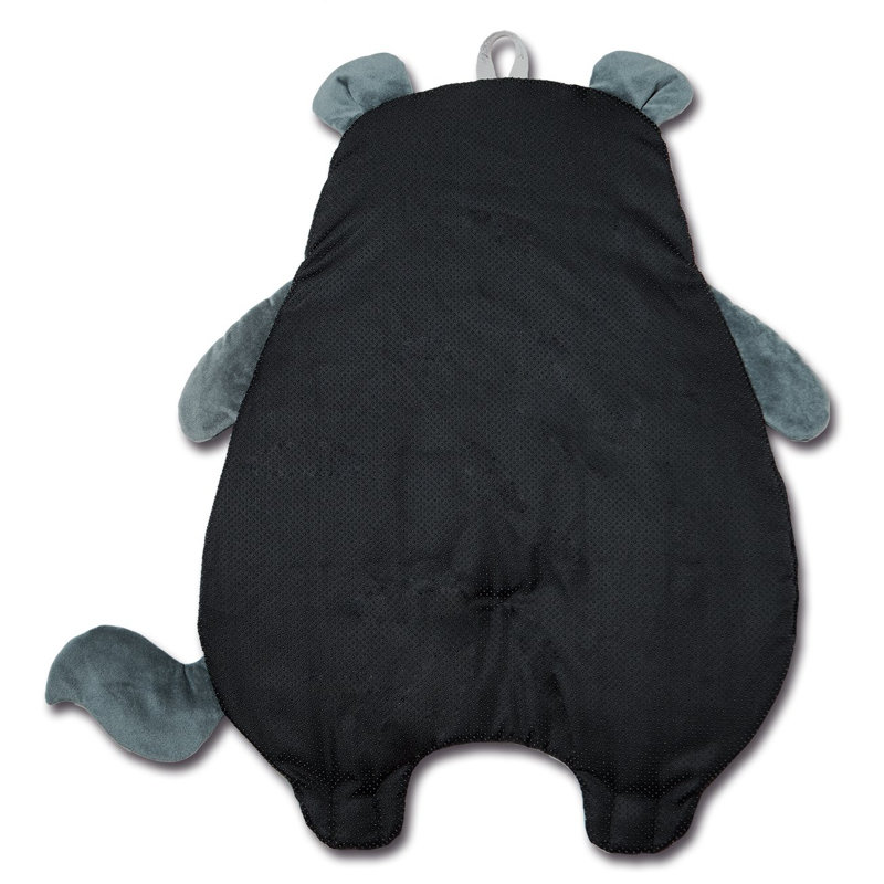 Touchdog 'Critter Hugz' Designer Character Dog Mats, Gray