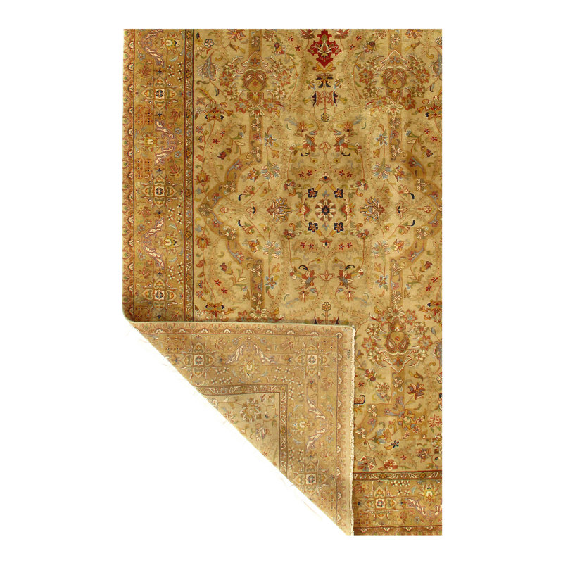 Tabriz Wool Oriental Area Rug
