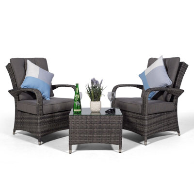 2 Seater Rattan Conversation Set