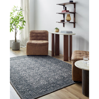 Abihail Hand Tufted Wool Oriental Indoor Rug