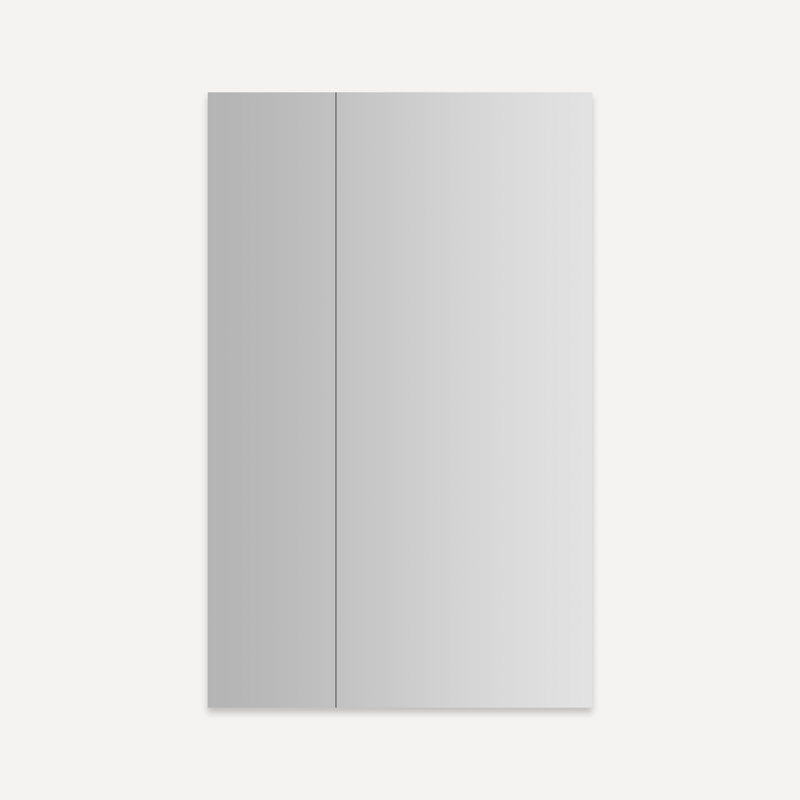 M Series Reserve Medicine Cabinet, Polished Edge, 4", 30" x 48"