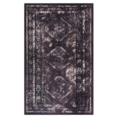 Tapis lavable, à poils courts et antidérapant. Améliore l'apparence de la pièce. Salon, chambre à coucher, cuisine, salle à manger. Non-perte de poils, pliable et pour animaux de compagnie (la machine noire + bourgogne améliore les zones.