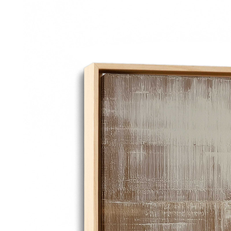 «Faded Horizons», ensemble de 2 impressions, Cadre flottant en érable américain, 12 po x 18 po