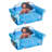 Marshmallow Furniture 2 Pack 2-in-1 Flip Open Foam Compressed Sofa Bed, Moana
