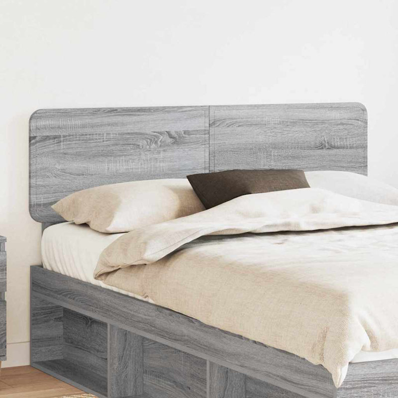 Headboard, EU Double - 150 x 200 cm, Grey Sonoma