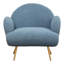 Accent Sherpa Chair Comfy Modern Living Room Chair Fabric Mid Century Bedroom Chair With Legs Arm Chair For Reading Bedroom Single (Set Of 2)-1809228508-1809228506