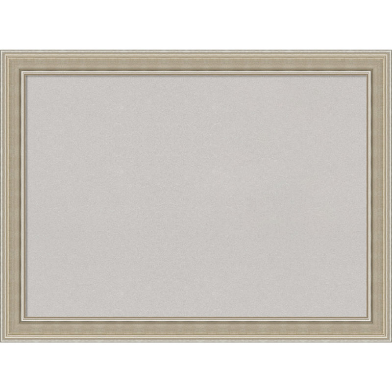 Amanti Art No Cork Wood Bulletin Board, 24" x 32"