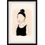 Perfect Hair Bun 1 Piece Single Picture Frame Painting-58302851