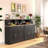August Grove® Buffet Cabinet with Storage,47" Sideboard with 3 Drawers and Movable Laminate-1789656089