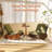 Comfortable High-Quality Rocking Chair for Various Settings with Solid Wood Frame-1039780121
