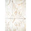 Panneaux en bois de sapin naturel vieilli 17,5 x 17,5 po, blanc délavé, médaillon pour plusieurs thèmes intérieurs, fini blanc délavé, styles complexes