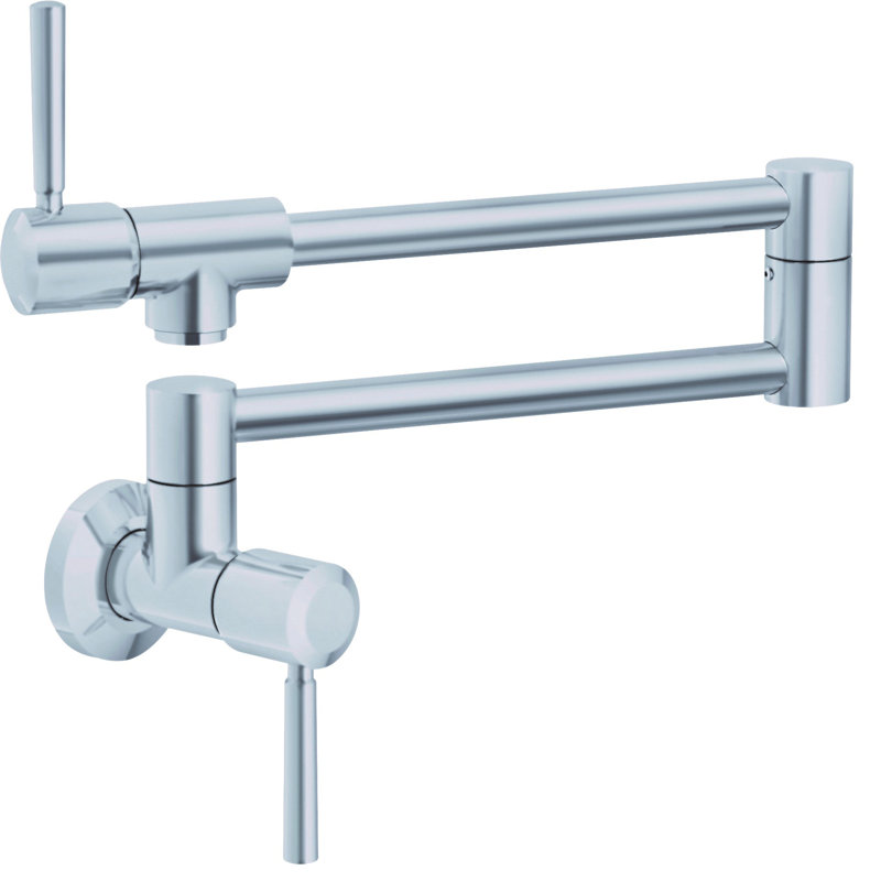Absinthe Pot Filler with Accessories, Satin Nickel