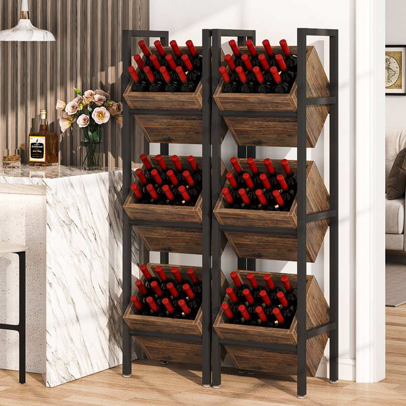Wheelchair Wine Stand Sizes 27-36 Ulvia, Brun / noir