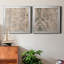 «Faded Textile I», ensemble de 2 reproductions d'art sur toiles encadrées-1781813194-1781813233-1791886029
