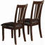 Ensemble de 2 chaises d'appoint simples et contemporaines
