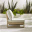 Paire de 2 chaises de jardin Giyana pour l'extérieur