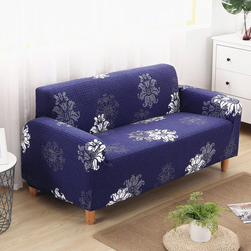 Housse pour causeuse Elegant, Bleu foncé