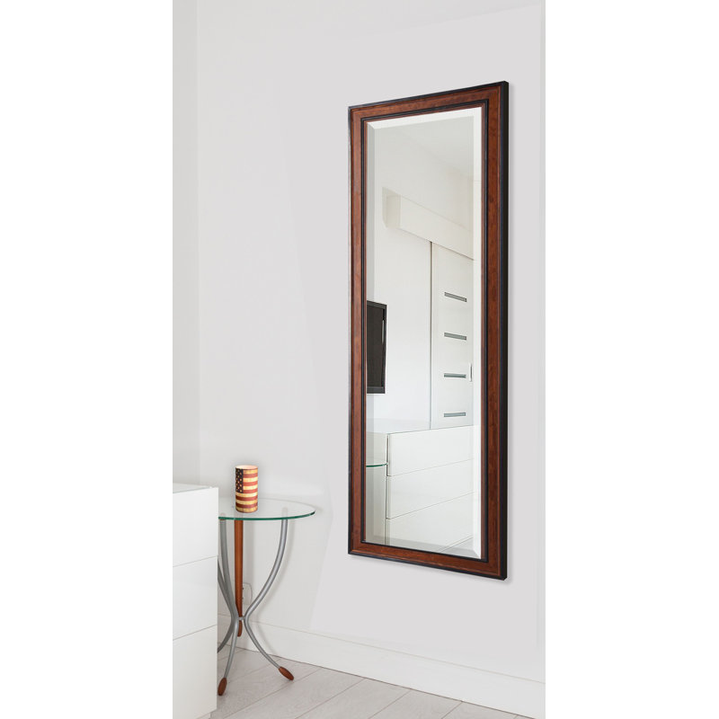 Soderlund Wood Flat Mirror, 62" H x 24" W