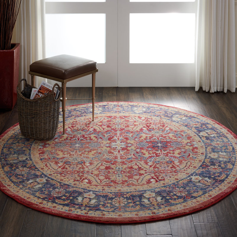 Goldrick Oriental Area Rug, Rectangle 61 x 122cm