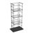 Metal 52'' H Media Shelves