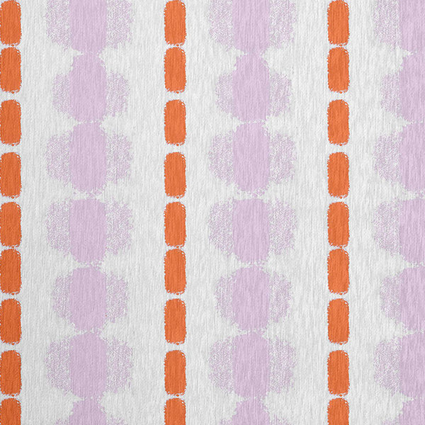 Deferiet Chenille Striped Indoor Rug
