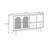 Retro Kitchen Sideboard