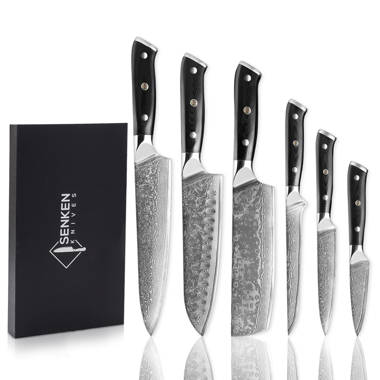 JENIN HOME FURNISHING 2 Piece Stainless Steel Assorted Knife Set