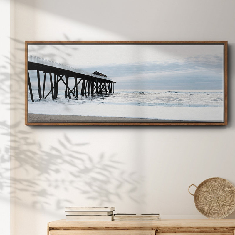 Belmar Pier I- Framed Canvas