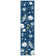 Carousel Kids Space Area Rug In Navy / Ivory