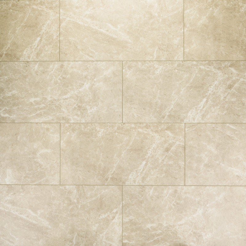 Rigid Core Vinyl Tile 6mm Thick x 12" Width x 24" Length, Venice