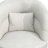 29" Wide Modern Super Soft Swivel Barrel Chair With Pillow-1378681579