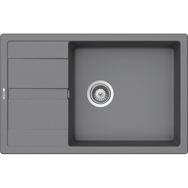 Schock Single Bowl Inset Kitchen Sink, Croma