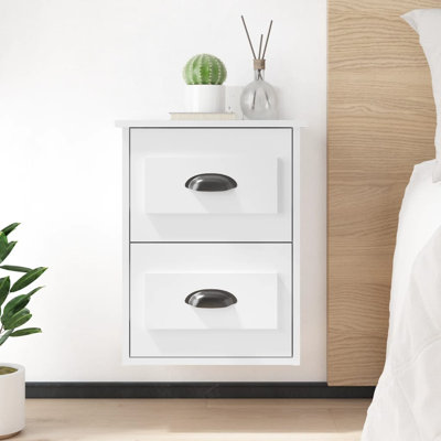 41.5cm W Manufactured Wood Bedside Table