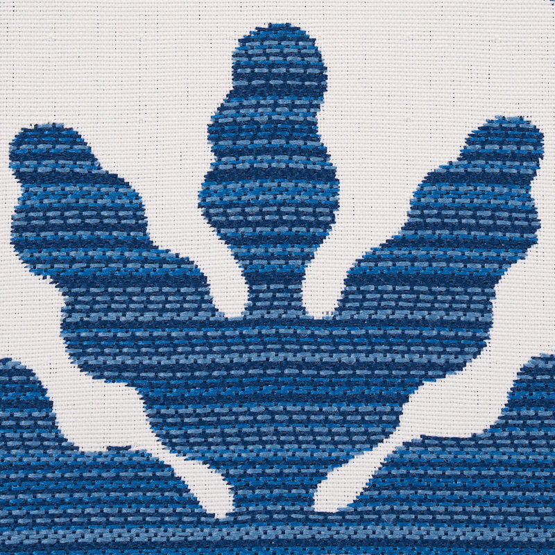 Palma Sola Indoor/Outdoor Fabric, Navy