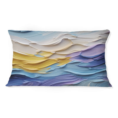 Coussin Tw torsadé II - Abstract Spirals